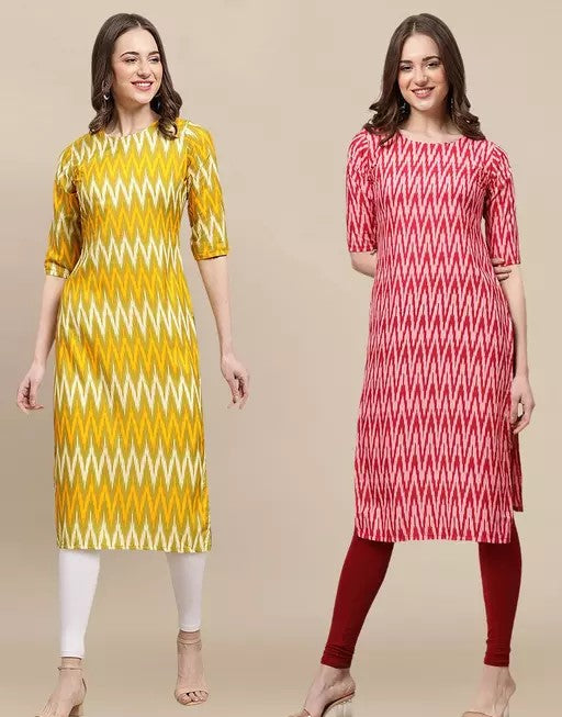 Chic Duo: Combo of 2 Kurtis for Effortless Style