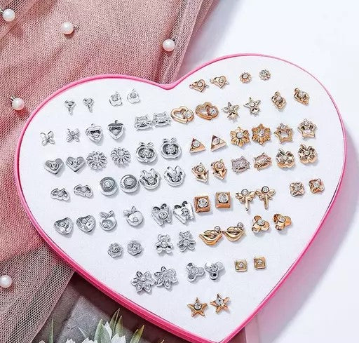 Glamorous Collection: 30-Pair Earring Combo Set